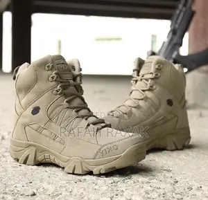 Original Men’S OKIY Army Desert Military Boots