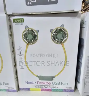 Neck Desktop USB Fan