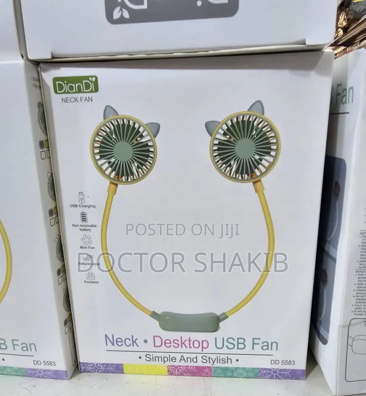 Neck Desktop USB Fan