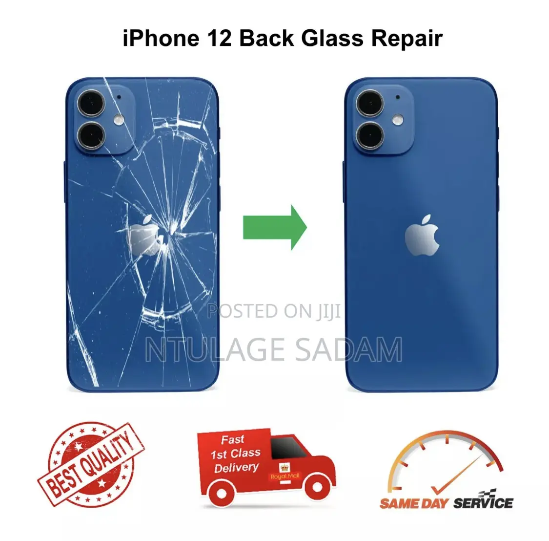 iPhone Broken Back or Screen Repair Service