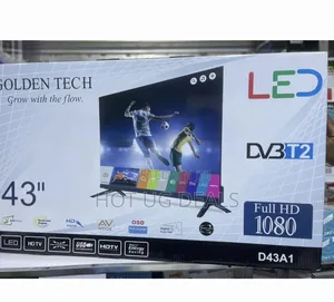 Golden Tech 43" Digital TV USB HDMI Ports