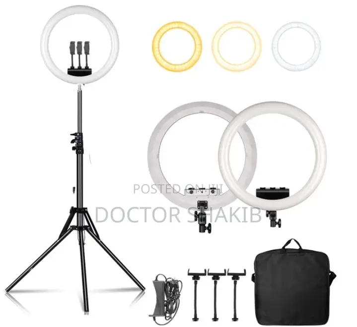 Dimmable Led Soft Ring Light-21''