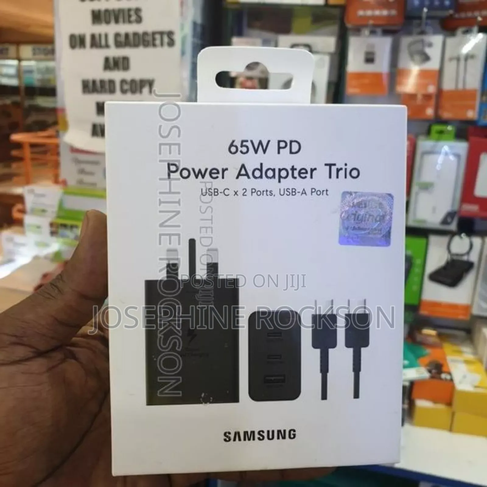 65w PD Power Adapter Trio/ Samsung 64w Charge
