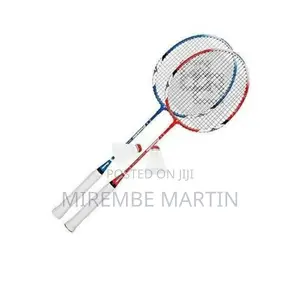 A Set of Badminton Rackets.