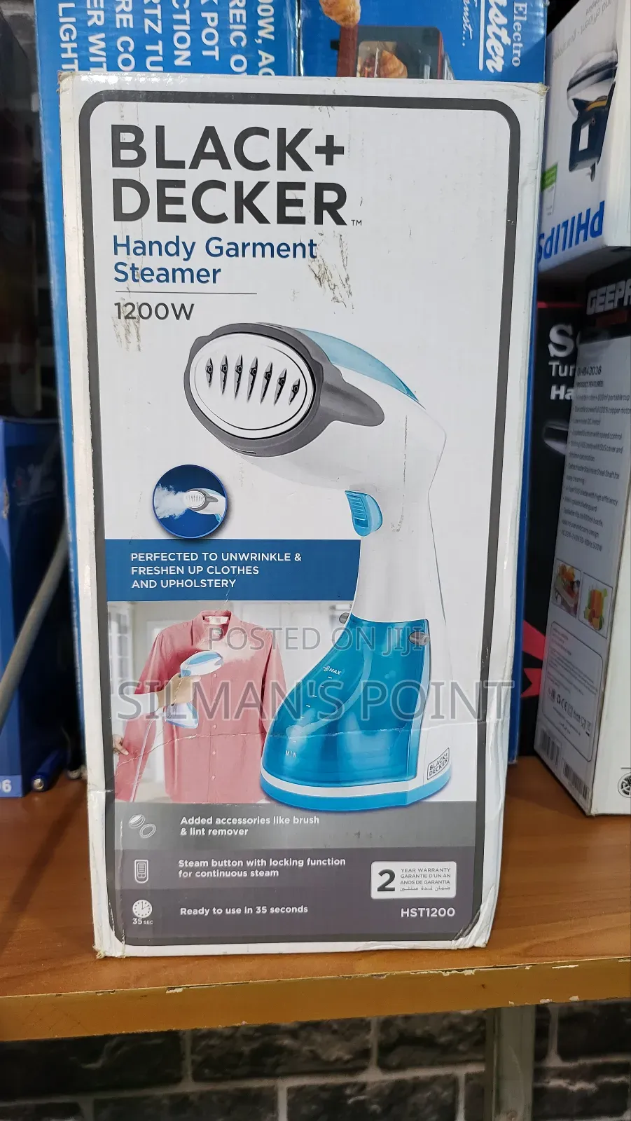 Black and Decker Handy Garment Steamer