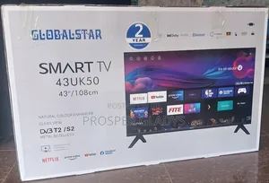Global Star 43 Smart Digital Flat Screen Android.