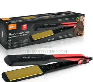 RAF Hair Straightener R 442r-Black