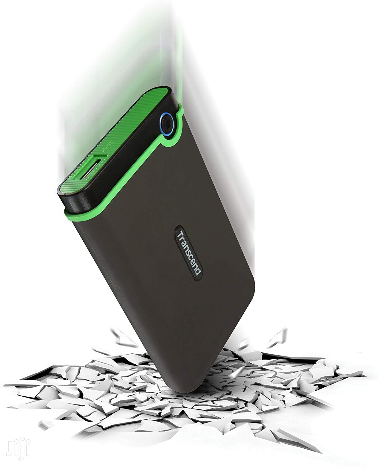 Authentic Transcend External Hard Drive 3.0 2TB Shockproof