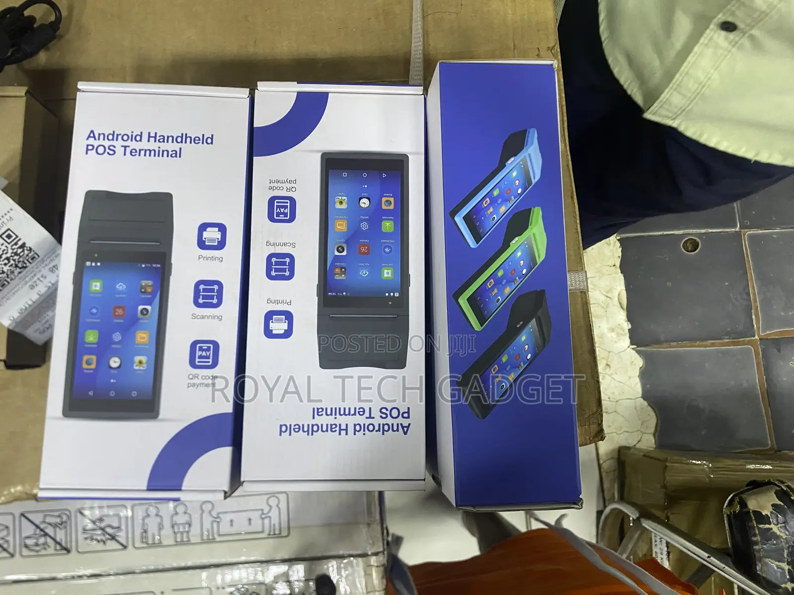 Android Handheld Pos Machine Pos Terminal Receipt