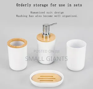 6- Piece Bathroom Accessories Set