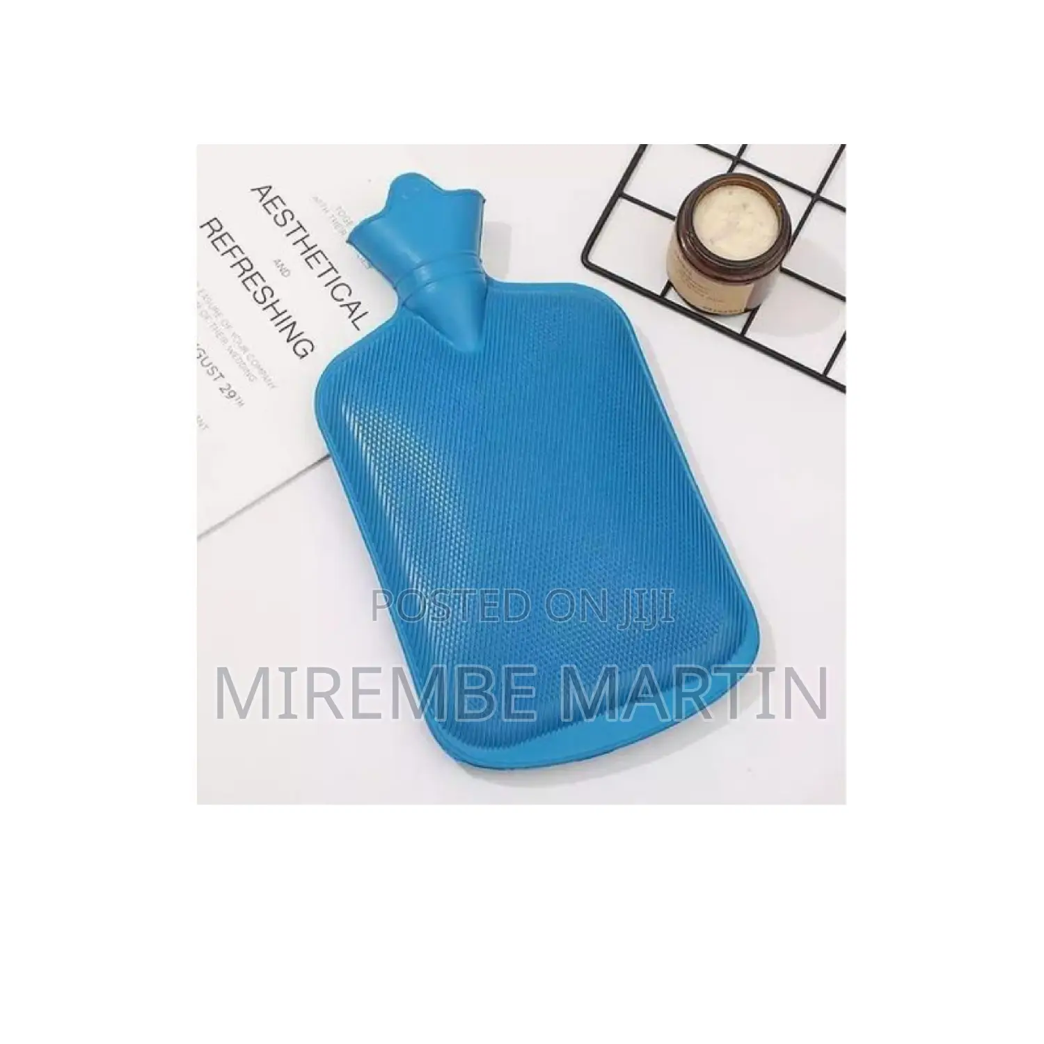 2.0L Rubber Water Bottle.