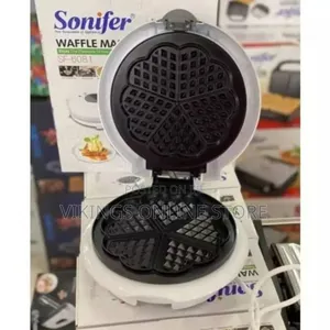Waffle Maker Iron Machine, Heart - Shaped, Nonstick Coating,