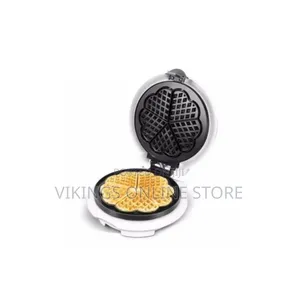 Waffle Maker Iron Machine, Heart - Shaped, Nonstick Coating,
