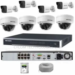 IP Cameras 8 Ports Set