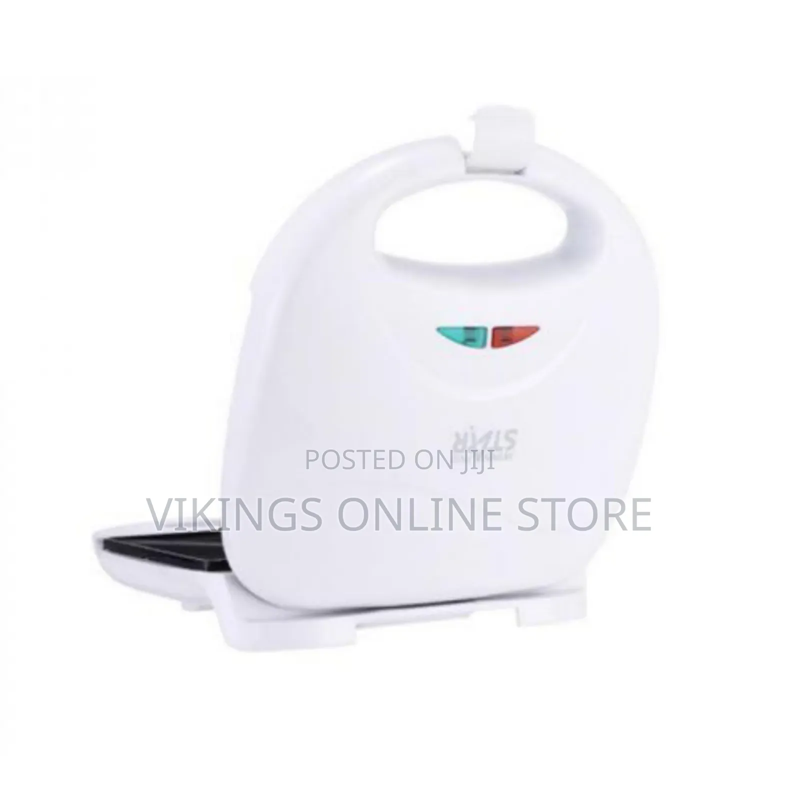 Winningstar 2slice Sandwich Maker ,Waffle Plate- White