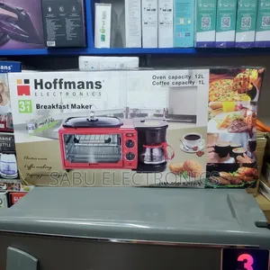 3 in 1 Breakfast Maker- Hoffman - Electric Breakfast Maker