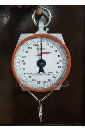 200kg Original Design Hanging Weighing Scale - Red