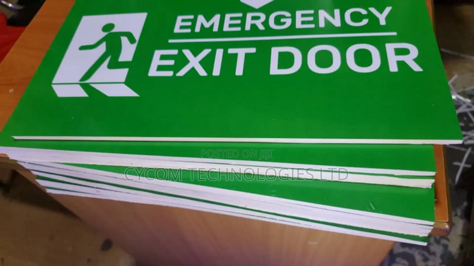 Emergency Exit Signs