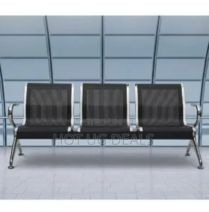 Genuine Airport Chair 3 Seaters - Grey, Silver