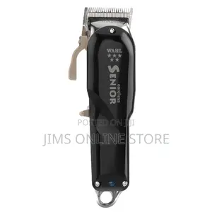 Wahl Genuine Cordless Senior Hair Clipper Rechargeable-Black