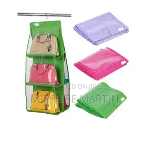 Portable Transparent Bag Organizer.
