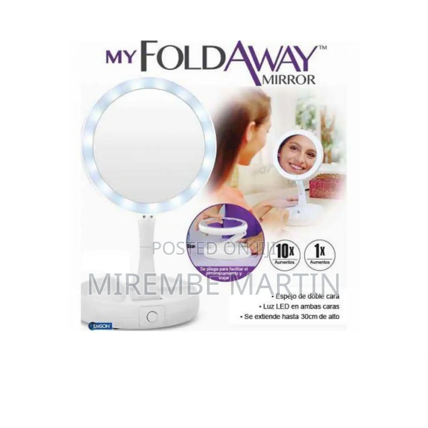 Led Double Sided Vanity Mirror.
