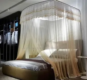 Extendable Pipe Mosquito Net 2 Stand – Cream 5by6, 6by6