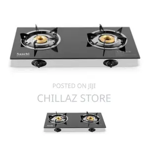 Sachi Gas Double Stove Cooker