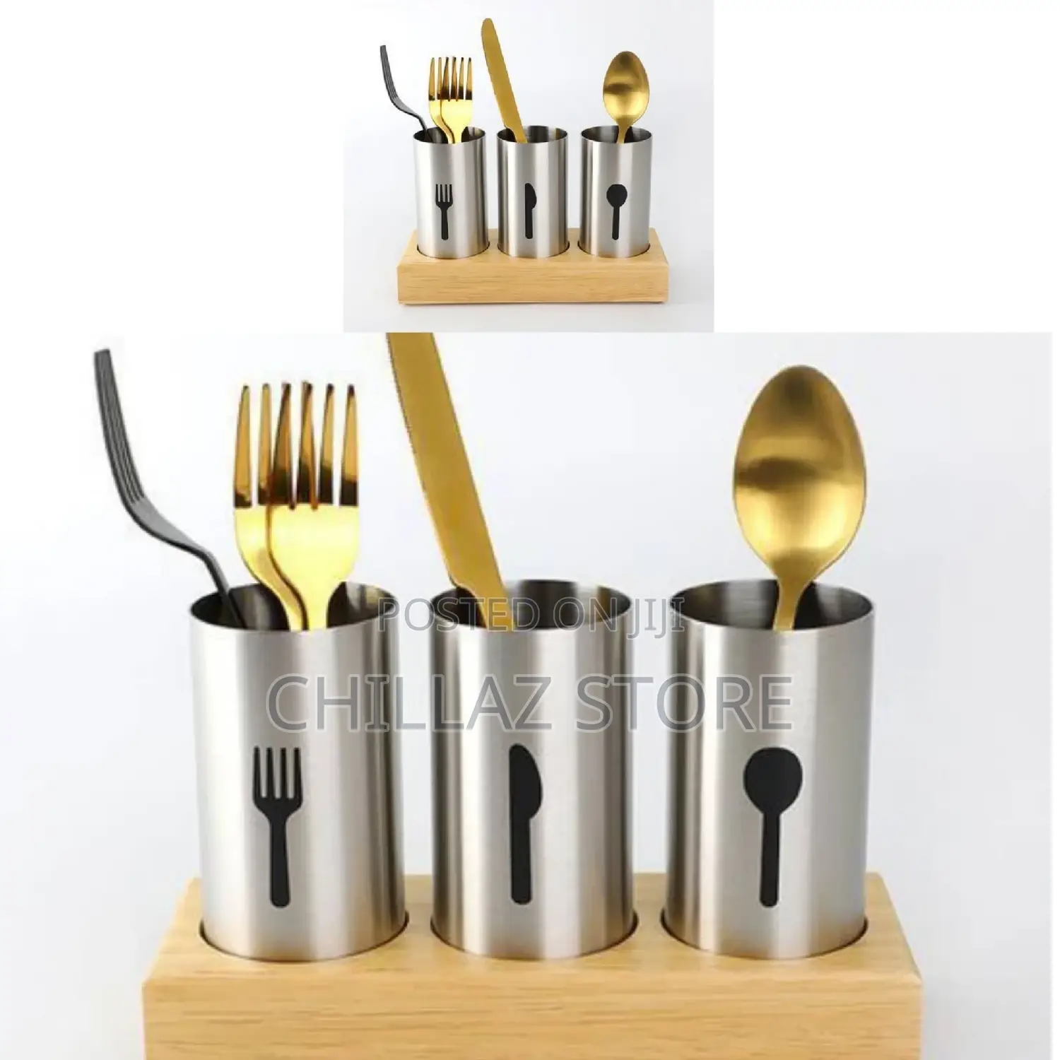 Stainless Cutlery Holder