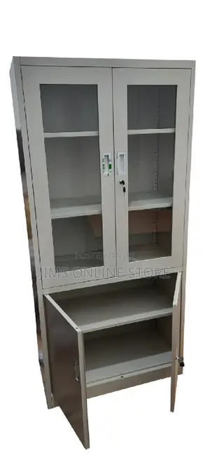 File Cabinet Half Glass
