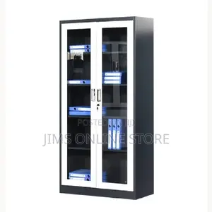 File Cabinet Full Glass/ Full Glass Steel Cabinet