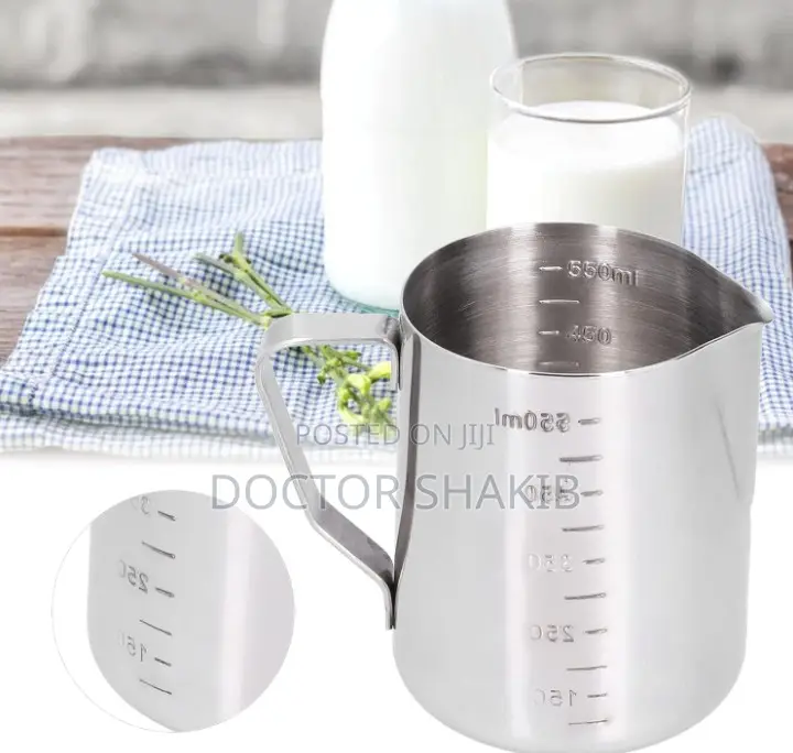 High Quality Stainless Steel Frothing Milk Jug