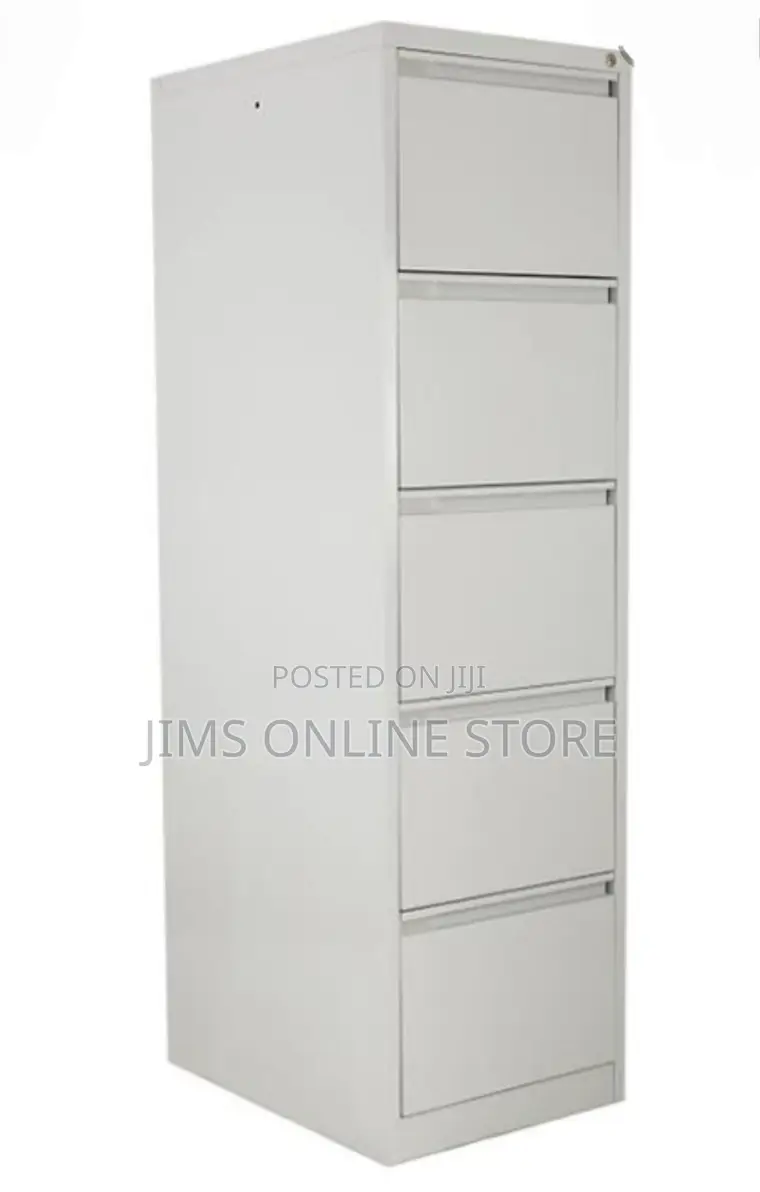 Rigid 5 Drawer File Cabinet