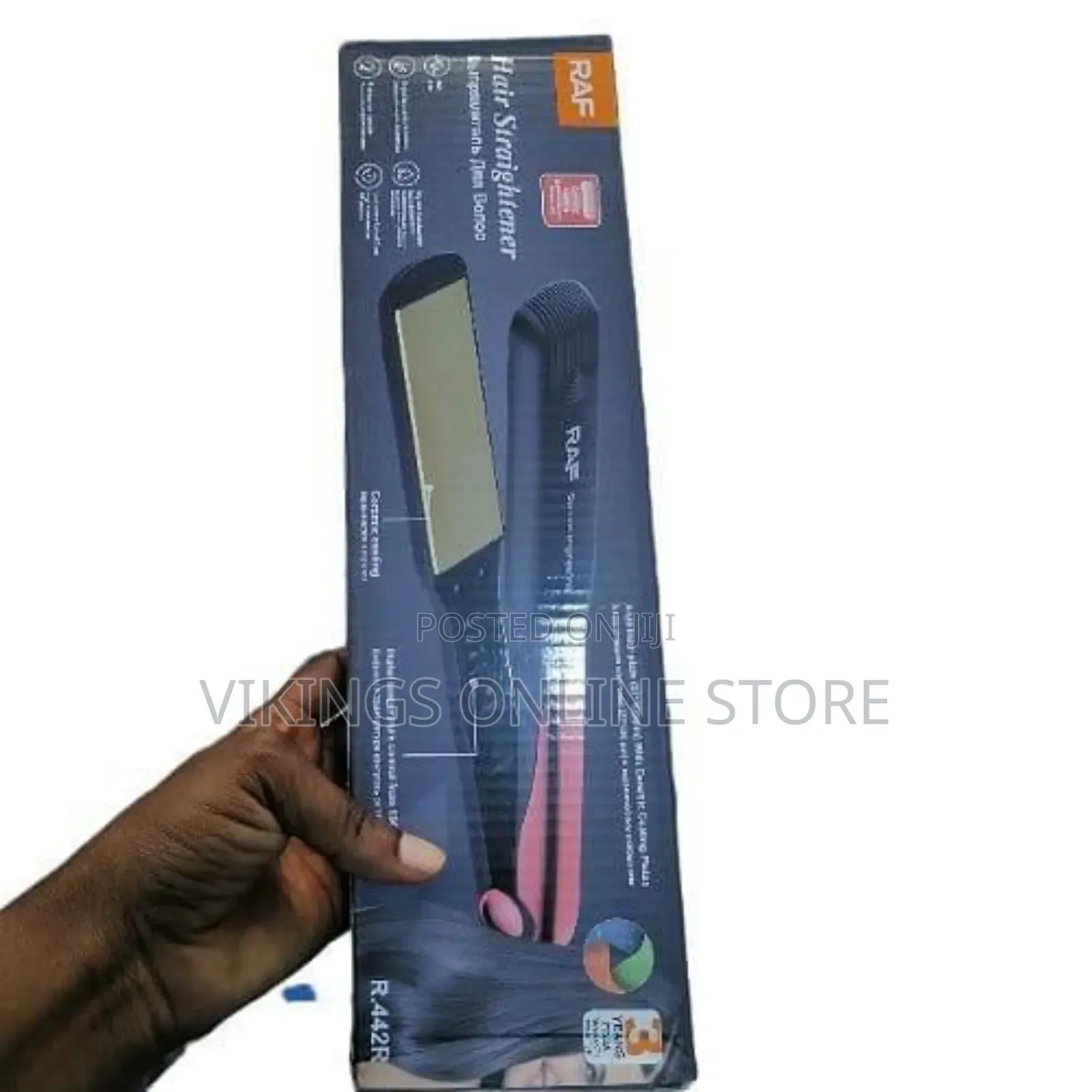 RAF Negative Ion Hair Straightener Ceramic Hair Flat Iron