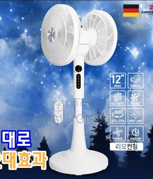 12-Inch Heavy Duty Double Sided Rotating Fan