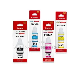 Canon Pixma 490 Ink Bottles 490 All Colors