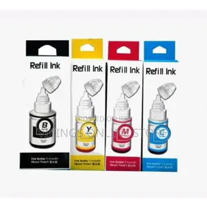 Canon Full Set G Series Printer Ink Refills-Multicolor