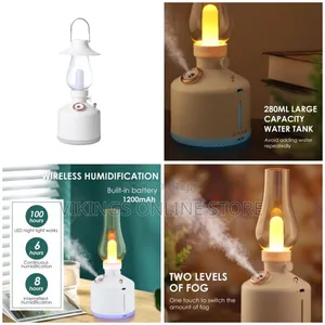 Wireless Air Humidifier With LED Light