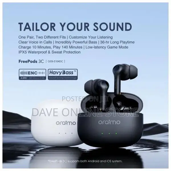 Oraimo Freepods 3C ENC True Wireless Earbuds