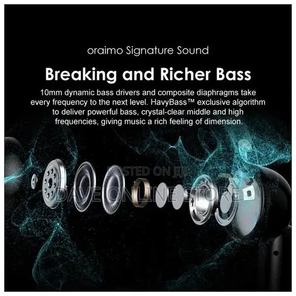 Oraimo Freepods 4 ANC True Wireless Earbuds