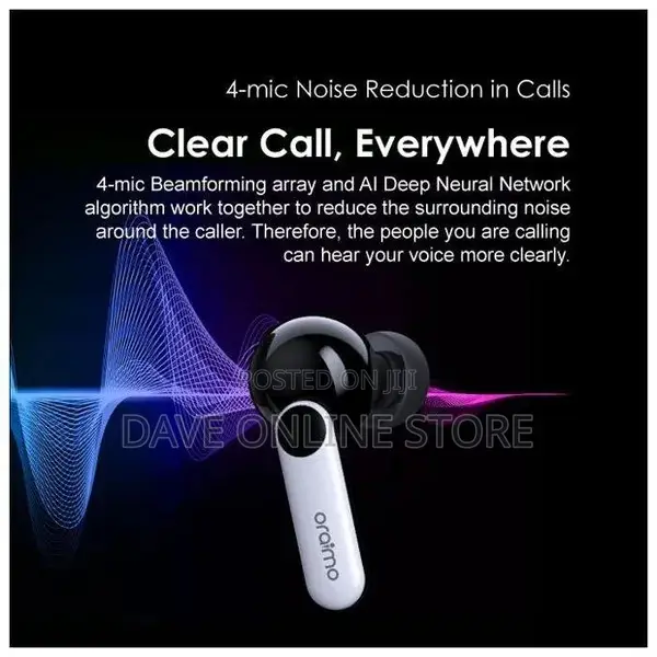Oraimo Freepods 4 ANC True Wireless Earbuds