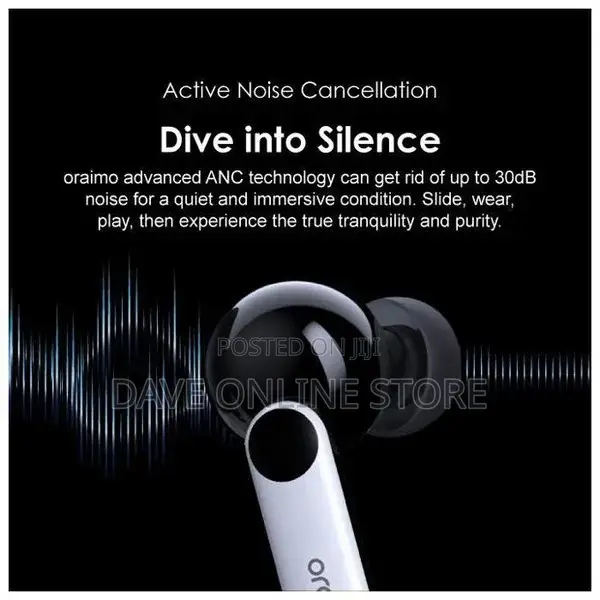 Oraimo Freepods 4 ANC True Wireless Earbuds