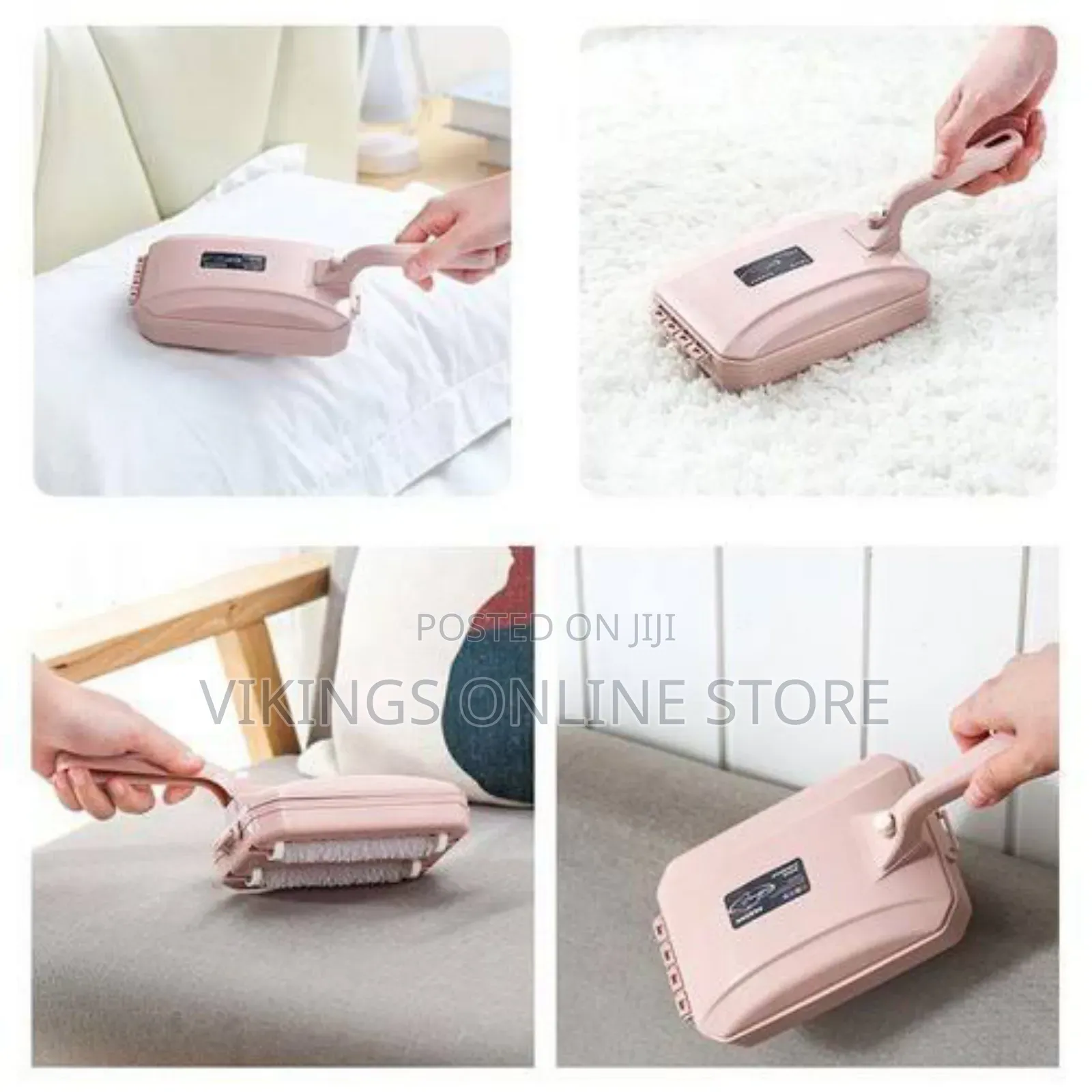 Carpet Cleaning Brush With Roller-Pink,Blue,Purple,