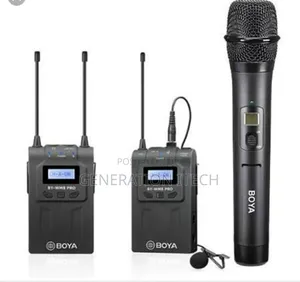 BOYA BY-WM8 Pro- UHF Dual-Channel Wireless Microphone