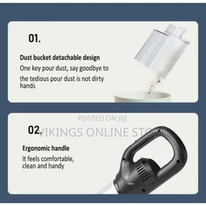 Wireless Charging Handheld Household/Car Vacuum Cleaner