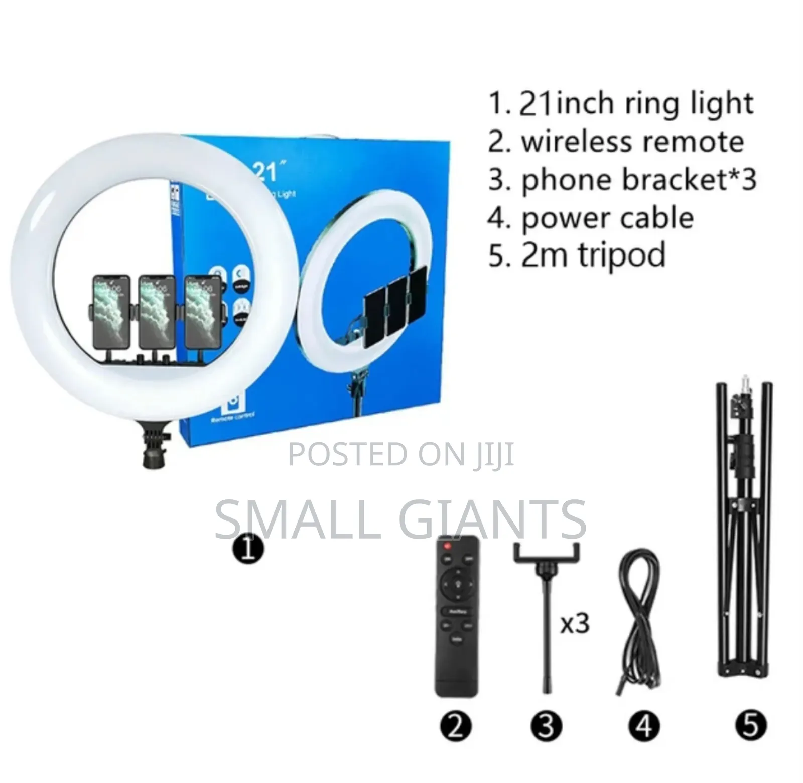 LED Ring Light 21 Inch Wallled Selfie Ring Light