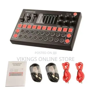 Live Sound Card Mixer Board