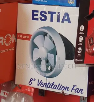 Estia Ventilation Fan 8 Inch- Round