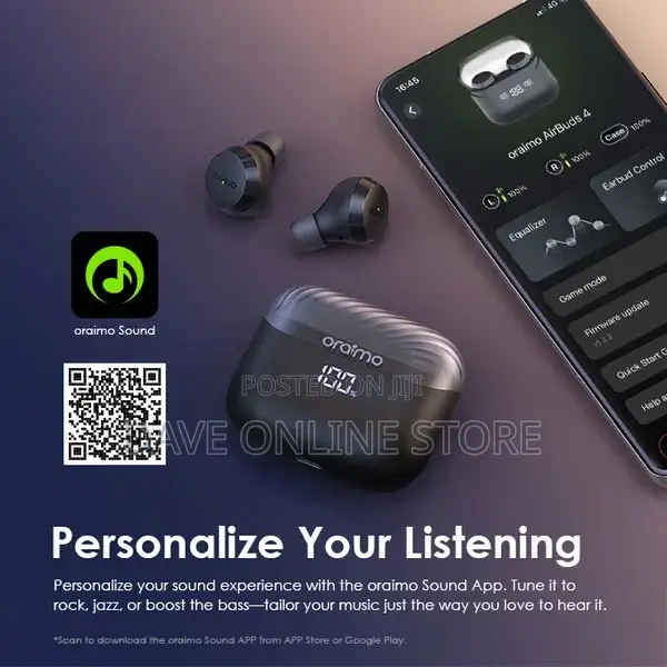 Oraimo Airbuds 4 ENC True Wireless Earbuds