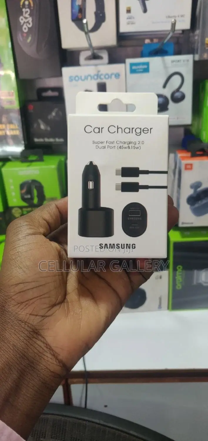 Samsung Car Charger Super Fast Charging 45W